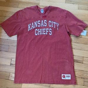 Kansas City Chiefs Vintage Football Tee - NWT